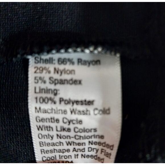 THE LIMITED! LUXE BLACK STRETCH, FORM FITTED LONG SLEEVE MIDI DRESS! SZ XL - Picture 10 of 11